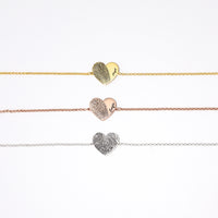 Personalized Fingerprint Heart or Disc Bracelet