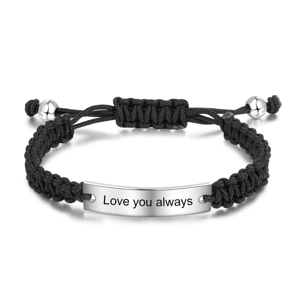 Engraving Stainless Steel Bracelet