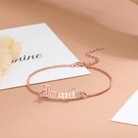 Personalized Bold Nameplate Bracelet