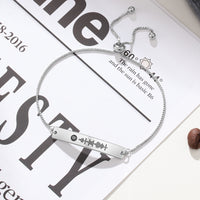 Personalized Spotify Code Bar Bracelet