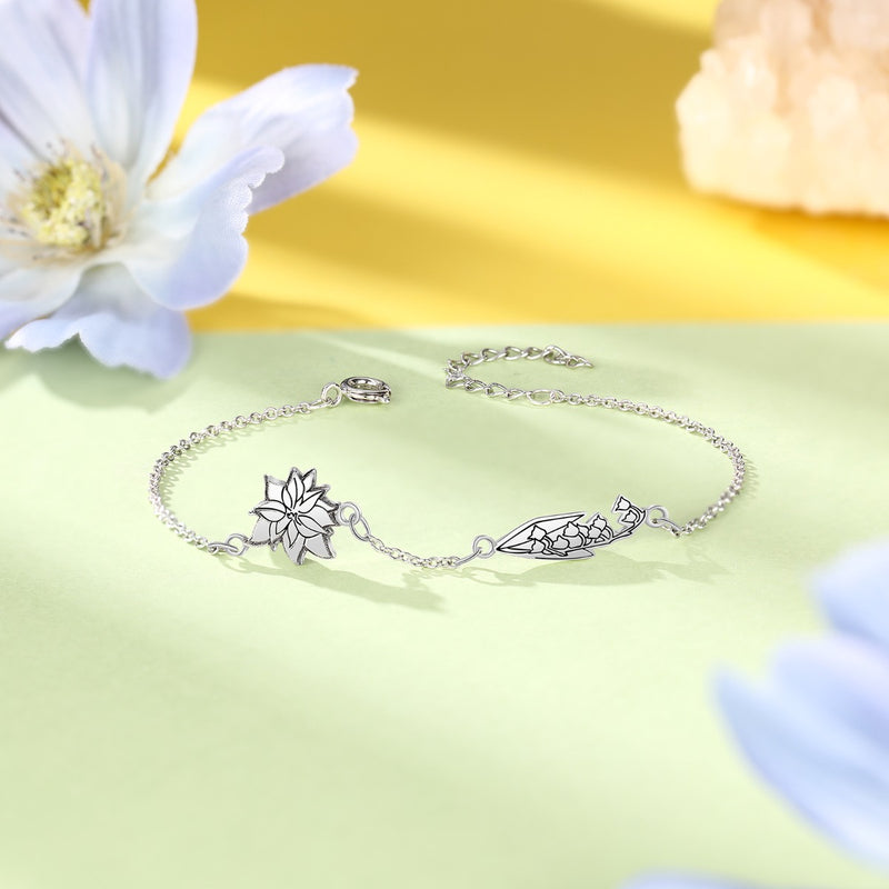 Custom Birthflower Bracelet