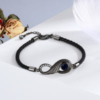 Infinity Stone Braided Couple Bracelet