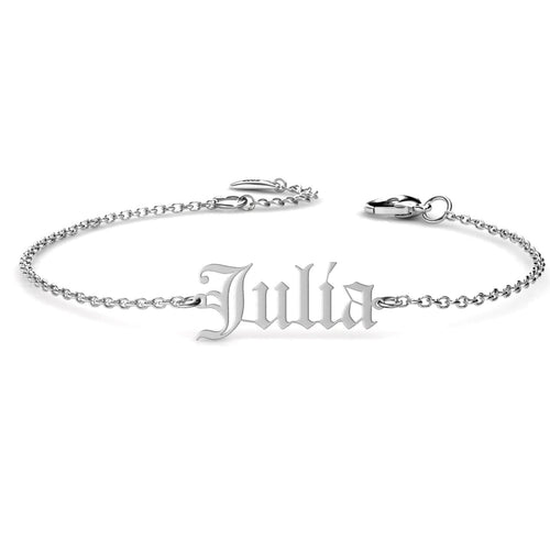 Personalized 925 Sterling Silver Bracelet