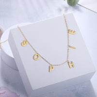 Custom Letter Necklace