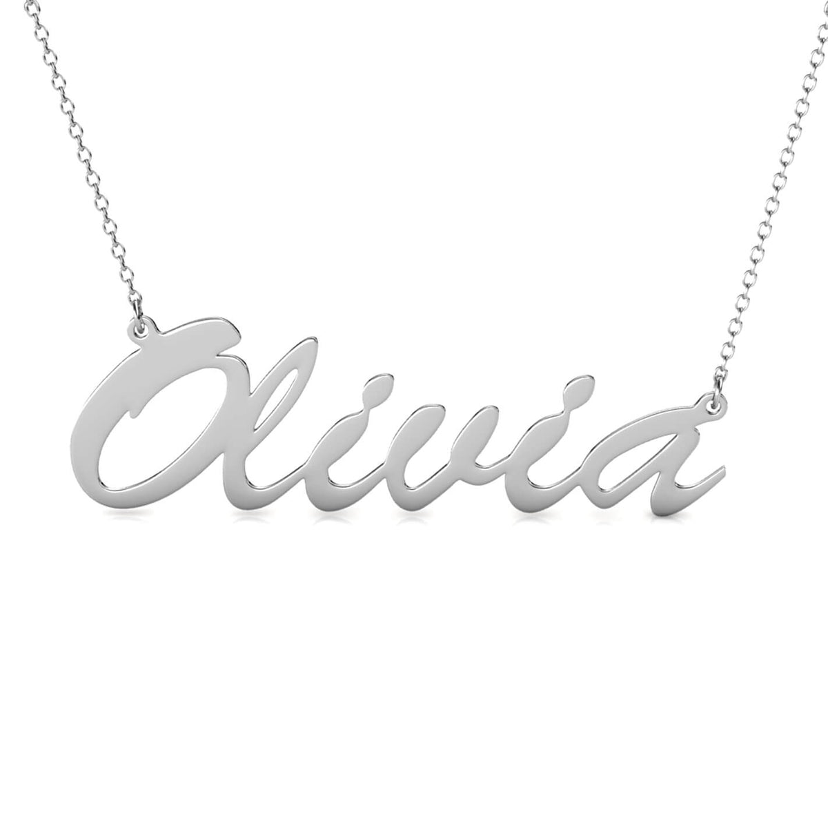 Classic Script Name Necklace