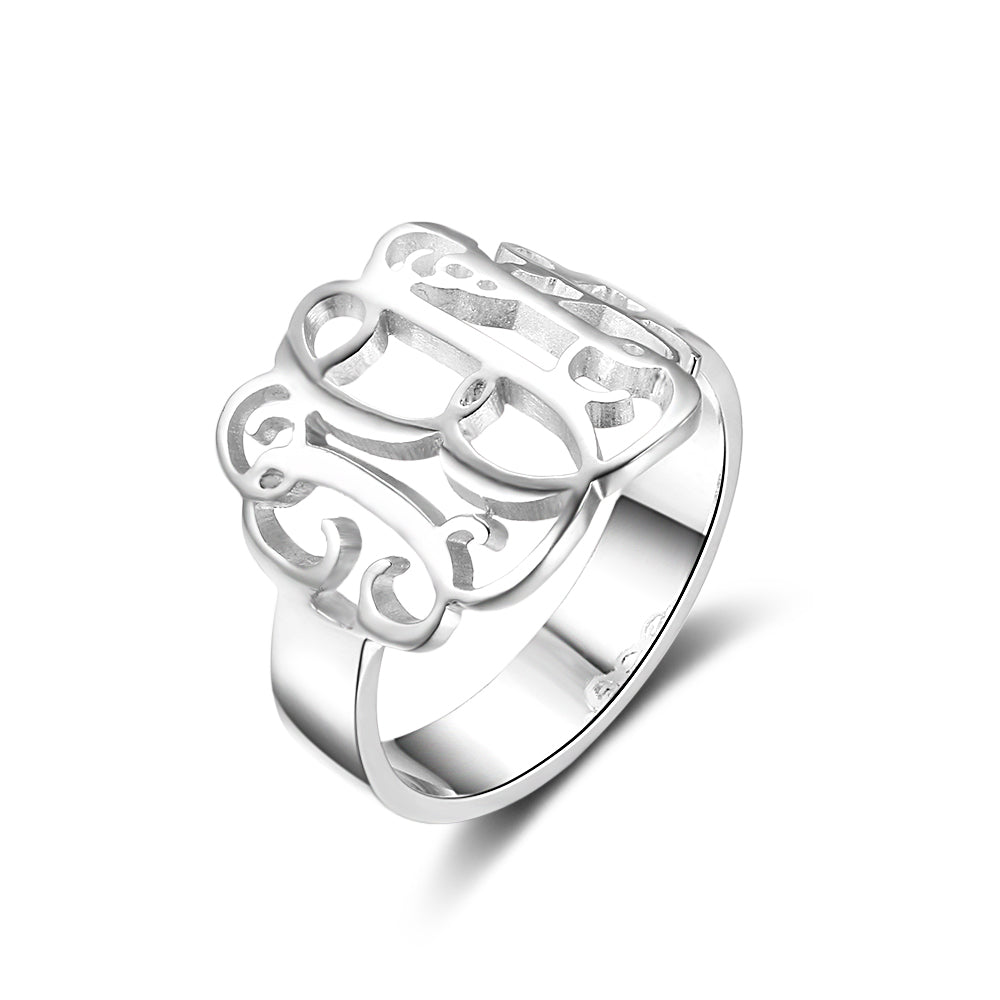 Monogram Signet Ring