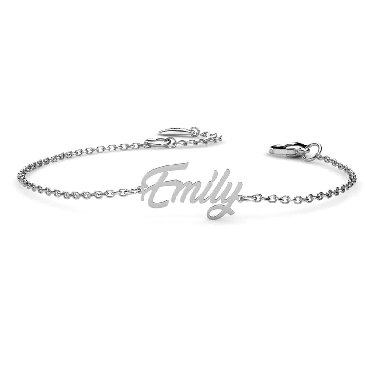 Dainty Script Name Bracelet