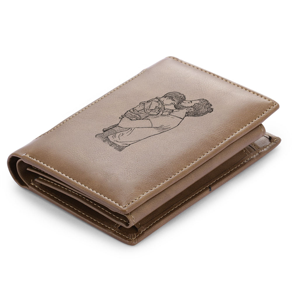 Personalized Leather Wallet
