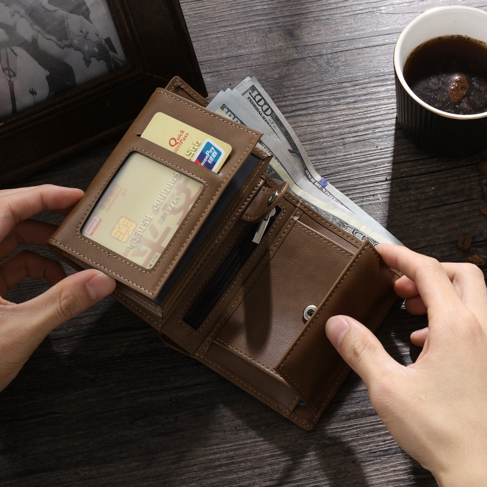 Personalized Leather Wallet