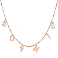 Custom Letter Necklace