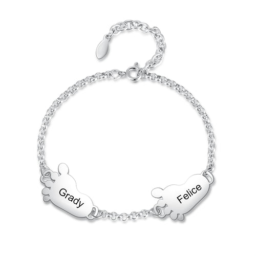 Engraving Stainless Steel Bracelet