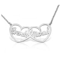 Custom Heart Name Necklace