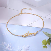 Script Name Anklet