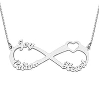 Custom Three Name Necklace