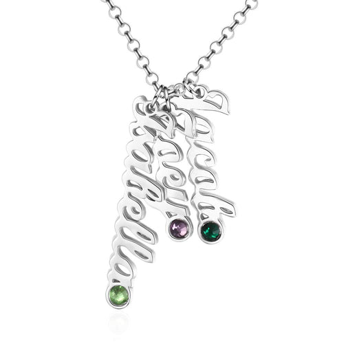 Custom Sterling Silver Name Necklace