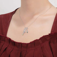 Custom Sterling Silver Name Necklace