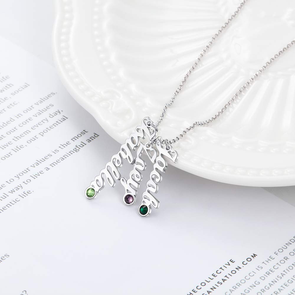 Custom Sterling Silver Name Necklace