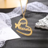Custom Heart Necklace