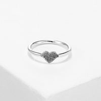 Personalized Heart Fingerprint Ring