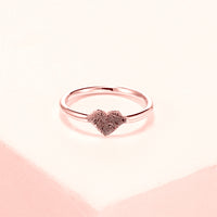Personalized Heart Fingerprint Ring