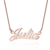 Classic Name Necklace, 14 to 22 Inch