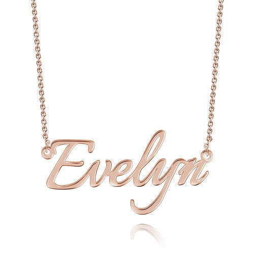 Personalized Standard Script Name Necklace