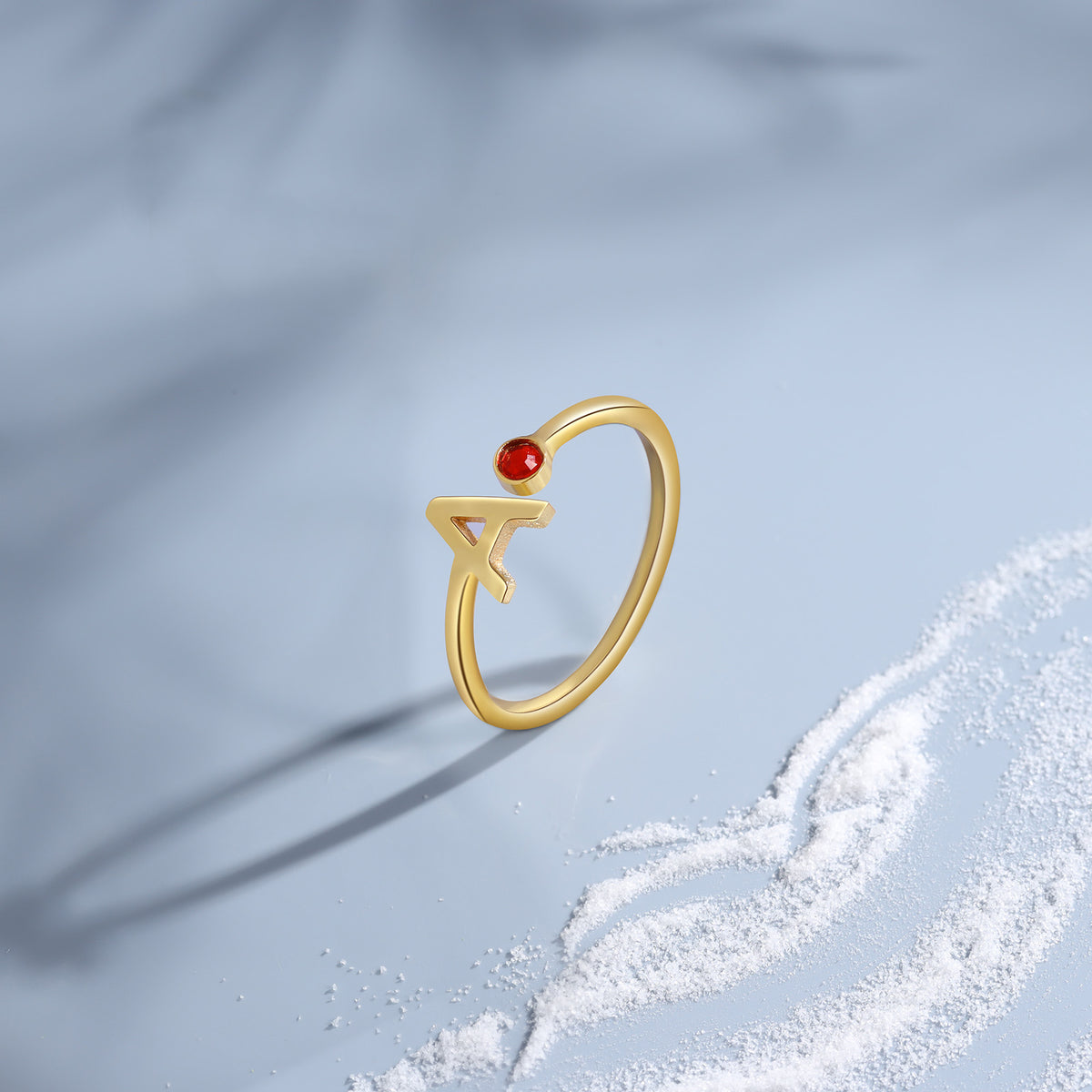 Custom Letter Ring