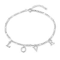 Dangling Letters Name Anklet