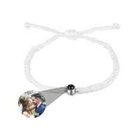 Braided Rope Photo Projection Bracelet