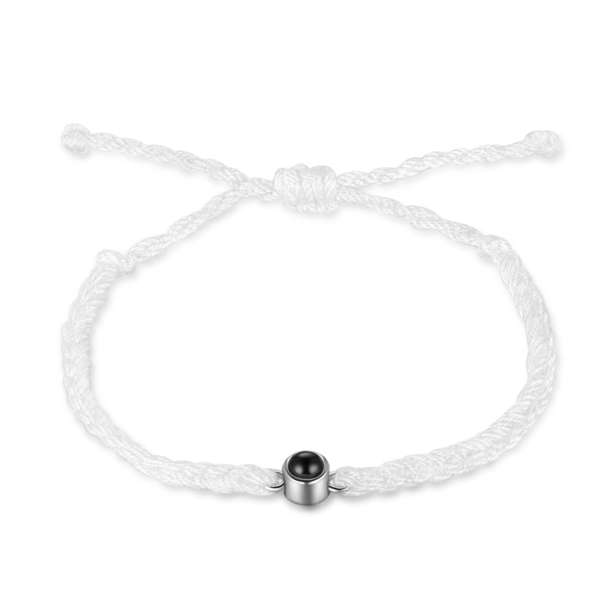 Braided Rope Photo Projection Bracelet