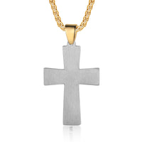 Custom Name Cross Men Necklace