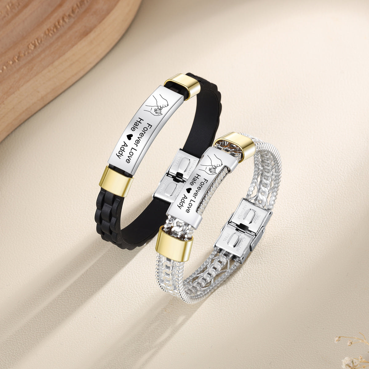 Custom Name Stainless Steel Bracelet