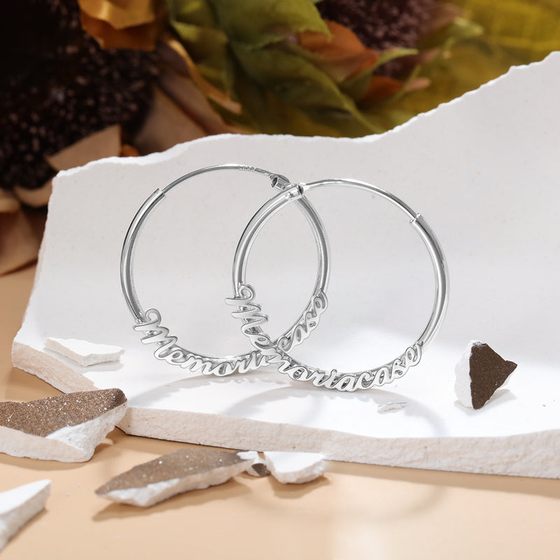 Custom Name Earrings