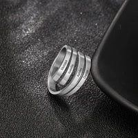 Engraved Name Wrap Ring