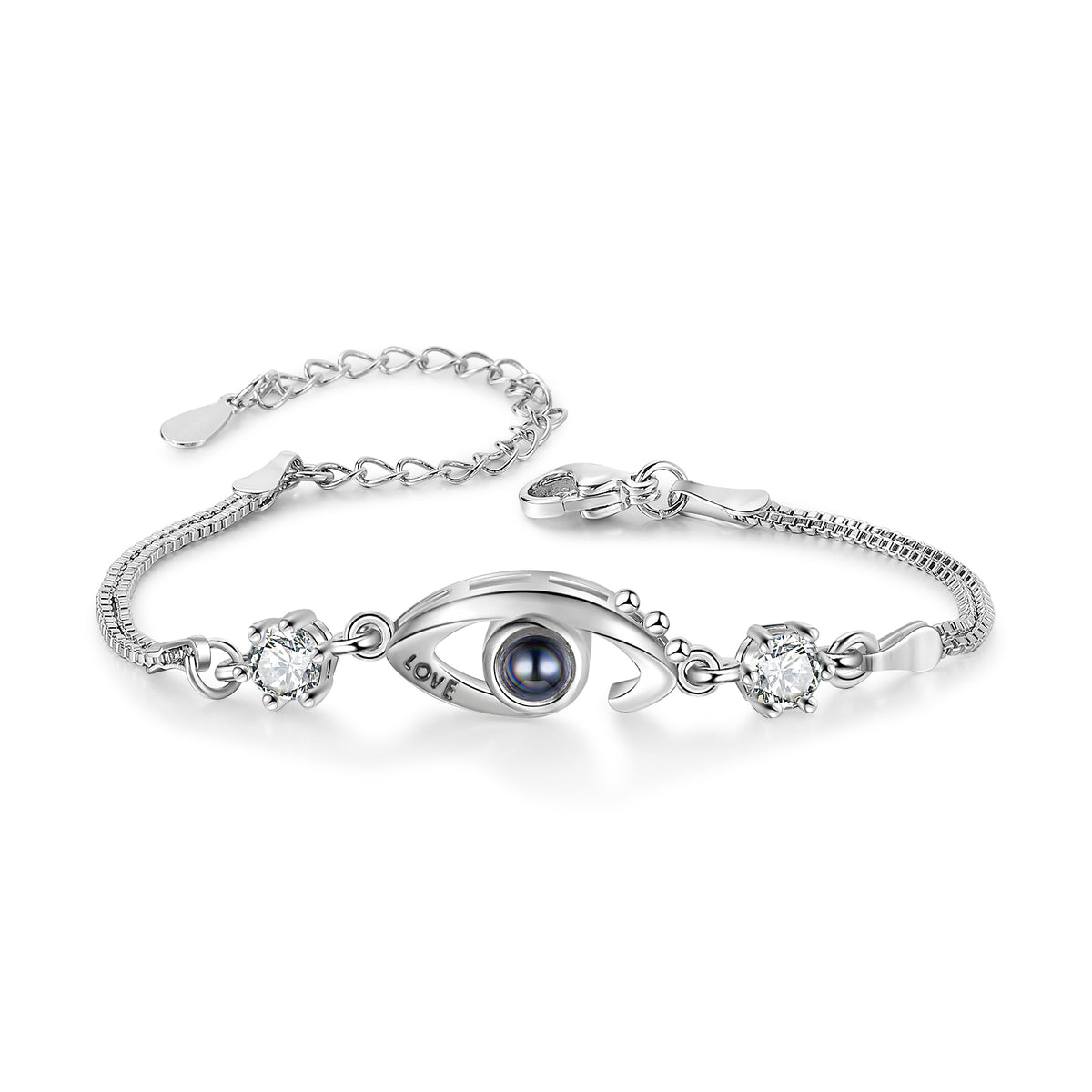 Photo Projection Chain Bracelet