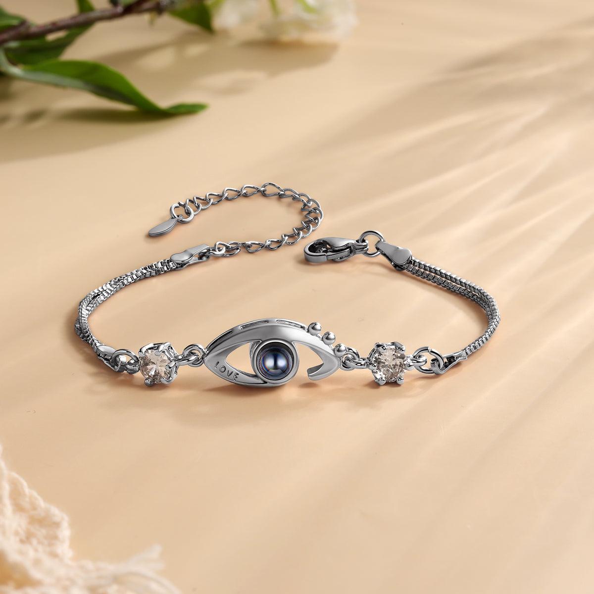 Photo Projection Chain Bracelet