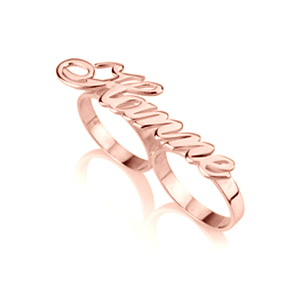 Custom Name Ring