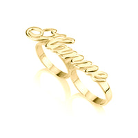 Custom Name Ring
