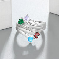 Sterling Silver Birthstone Ring