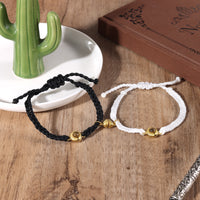 Magnetic Round Photo Projection Couple Bracelets