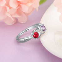 Infinity Crystal Zirconia Ring