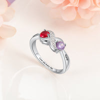 Infinity Crystal Zirconia Ring