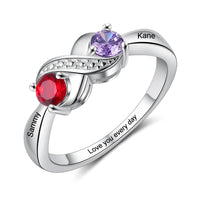 Infinity Crystal Zirconia Ring