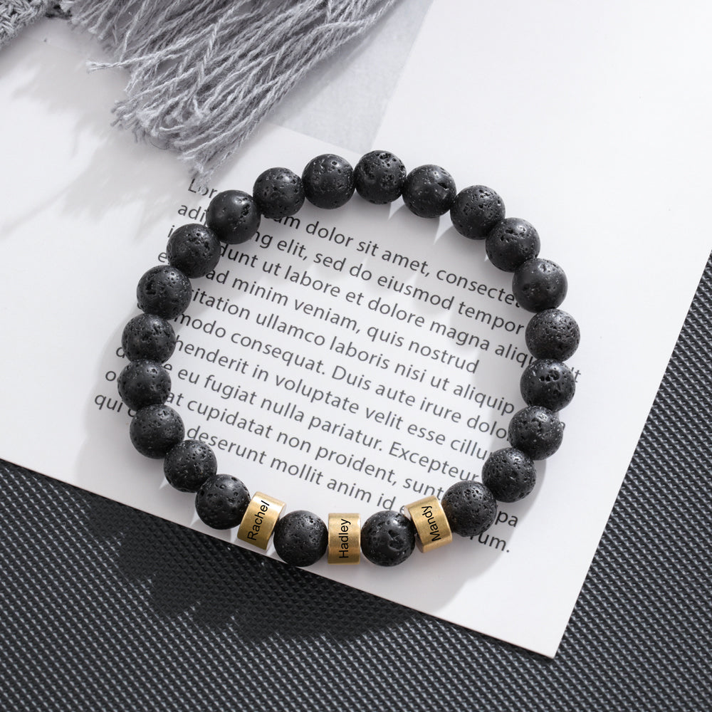 Personalized Natural Stone Bracelets