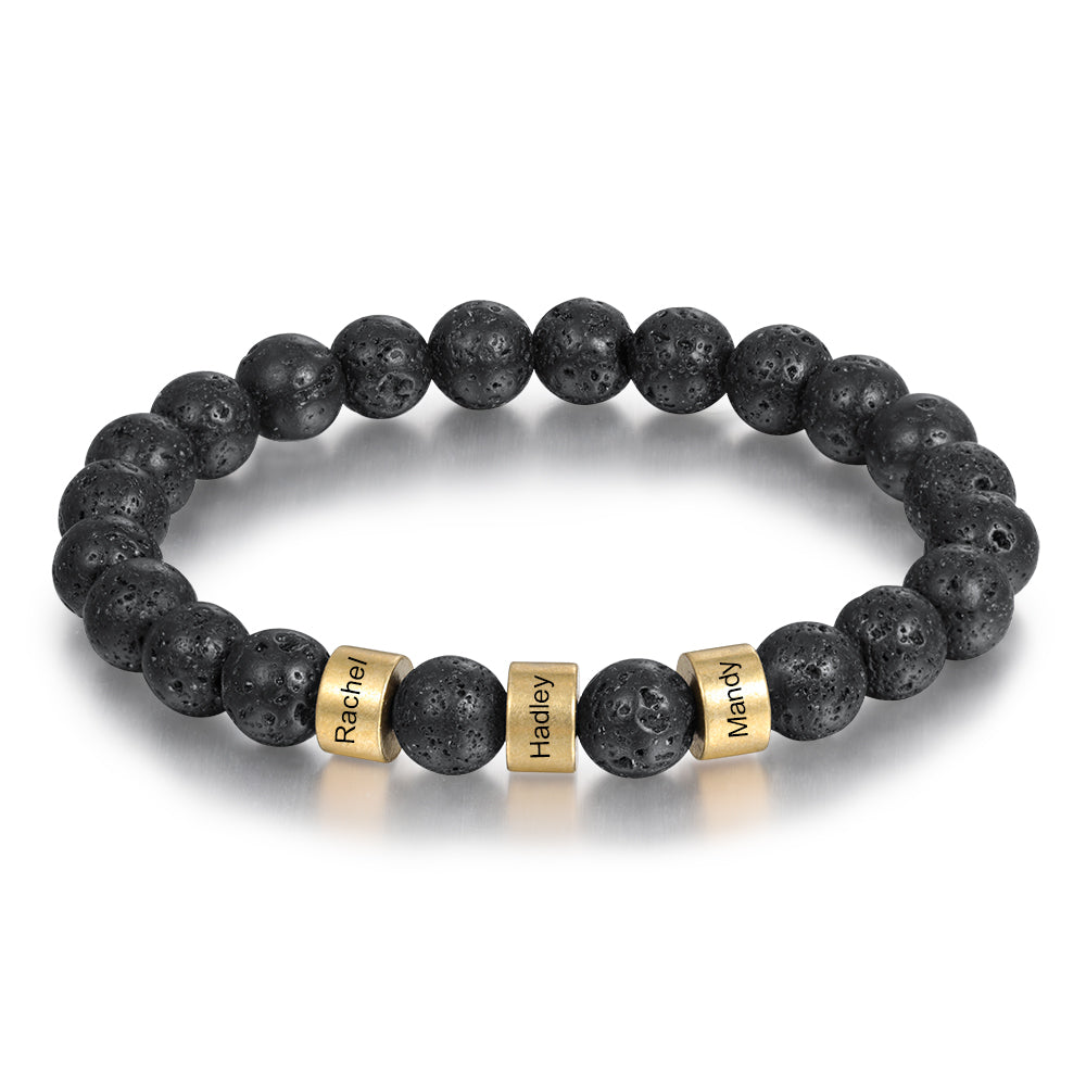 Personalized Natural Stone Bracelets