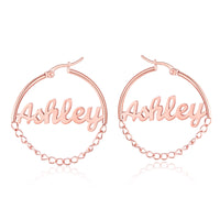 Custom Name Earrings