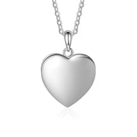Celtic Knot Heart Photo Locket Necklace with Pearl
