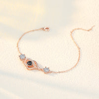 Delicate Photo Projection Chain Bracelet