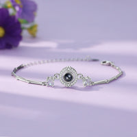 Halo Photo Projection Link Bracelet