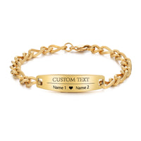 Custom Stainless Steel Bracelet